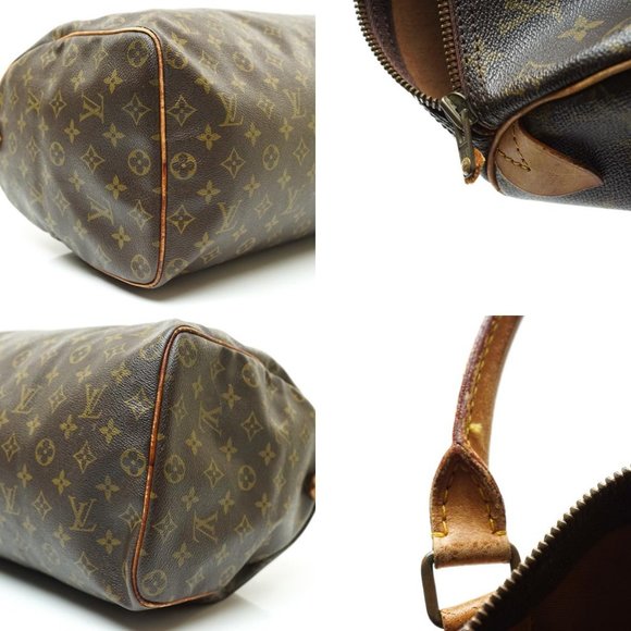 Auth Louis Vuitton Speedy 40 Satchel #7673L28 - Picture 12 of 13